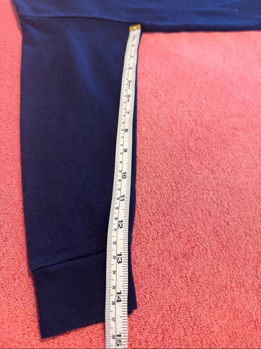 Hanes Boys Navy Football 'Gridiron' Sweatshirt - Picture 7 of 9